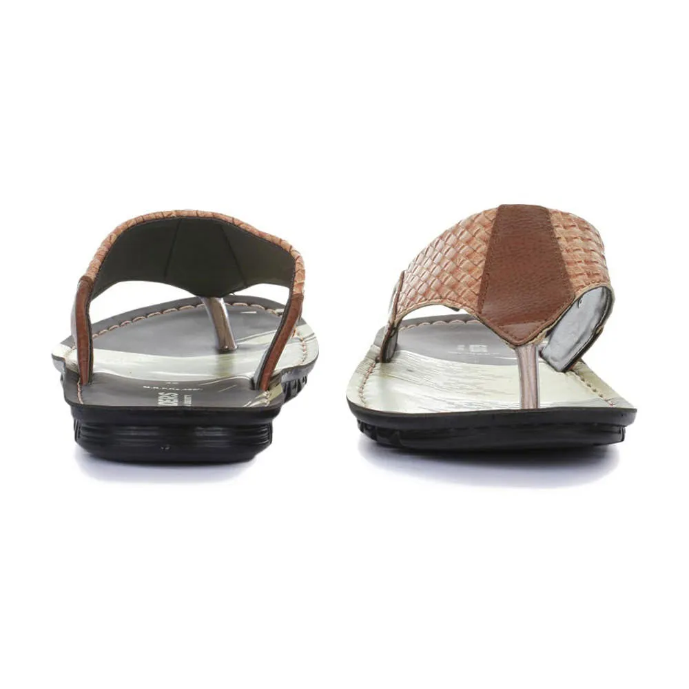 A-HA By Liberty 2137-A1 Pantoufles décontractées pour hommes en couleur tan