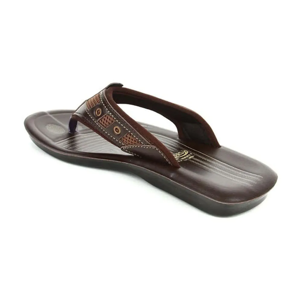 A-HA By Liberty CT-001 Pantoufles décontractées marron pour hommes