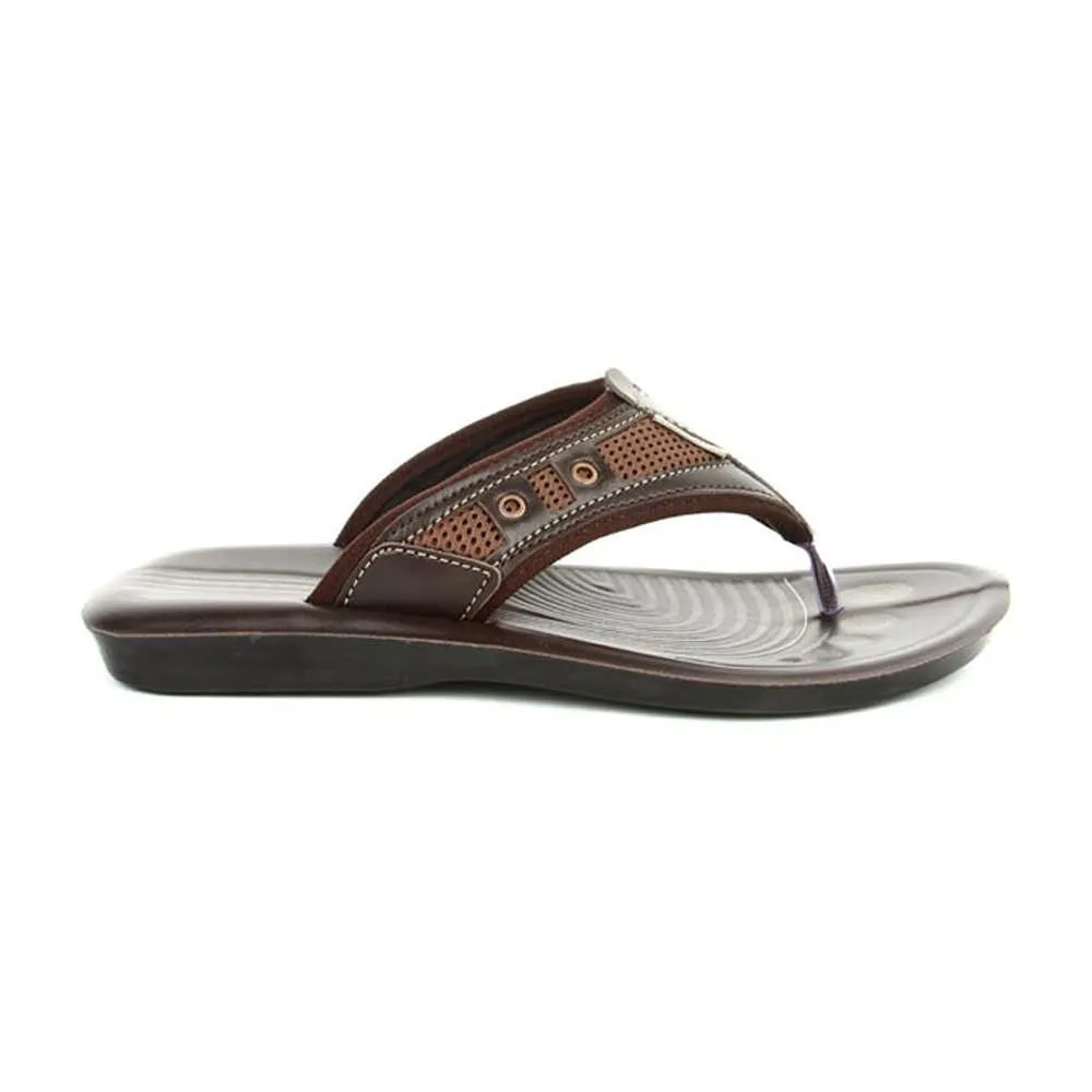 A-HA By Liberty CT-001 Pantoufles décontractées marron pour hommes
