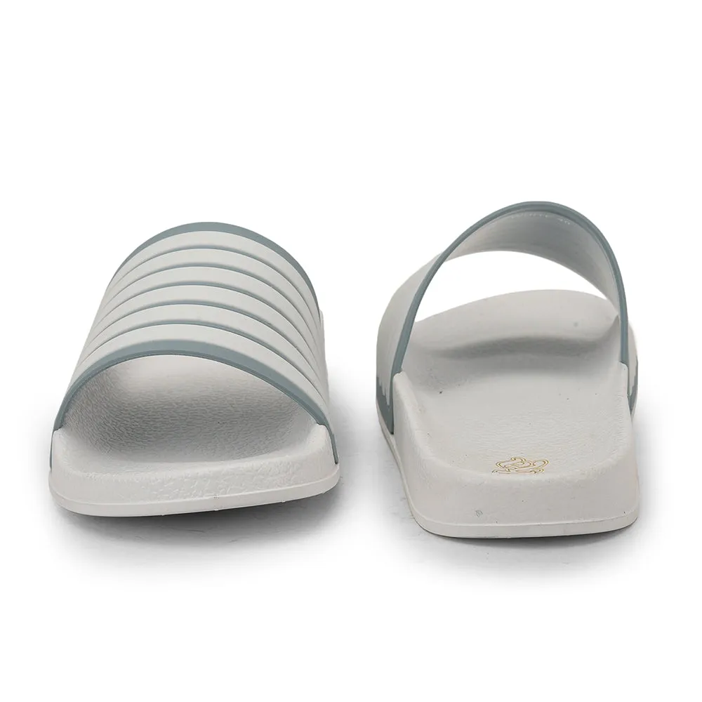 A-HA By Liberty OCEAN-W2 Sandales d'intérieur pour femmes en blanc