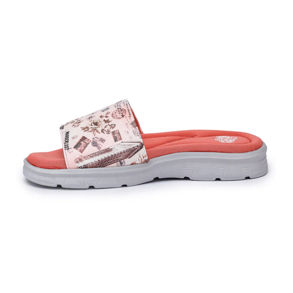 A-HA Par Liberty Pink Slides Pour Femme CUSHION-34