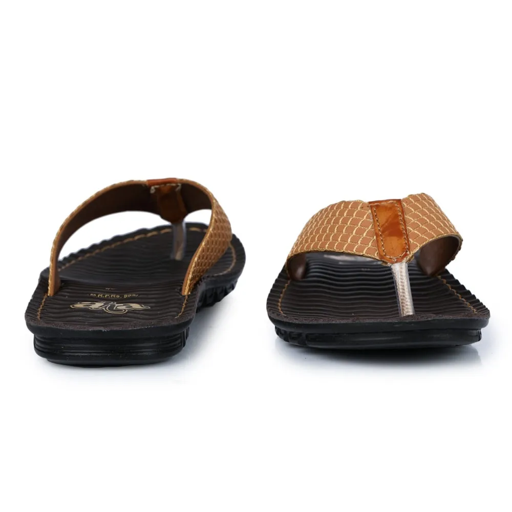 Chaussons décontractés A-HA Tan pour hommes 2137-11 par Liberty