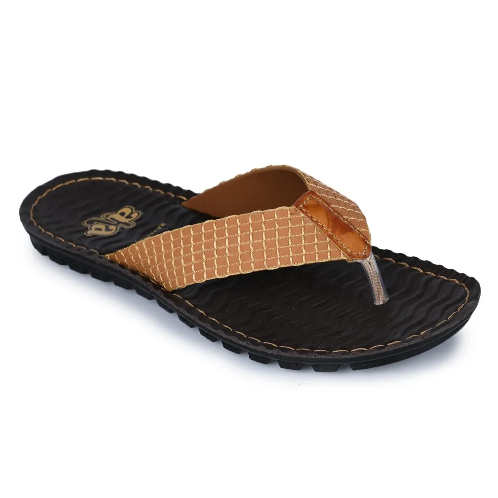 Chaussons décontractés A-HA Tan pour hommes 2137-11 par Liberty