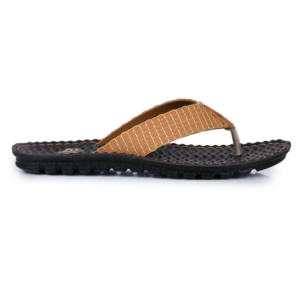 Chaussons décontractés A-HA Tan pour hommes 2137-11 par Liberty
