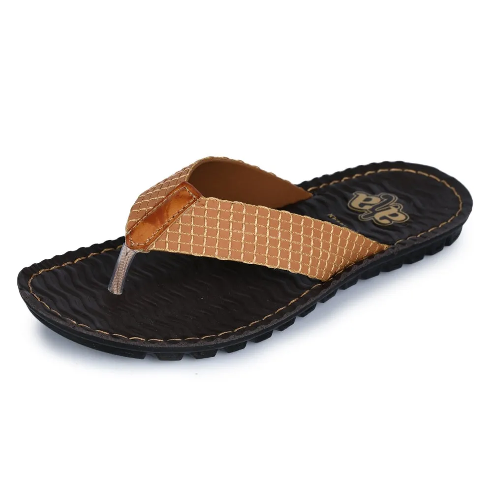Chaussons décontractés A-HA Tan pour hommes 2137-11 par Liberty