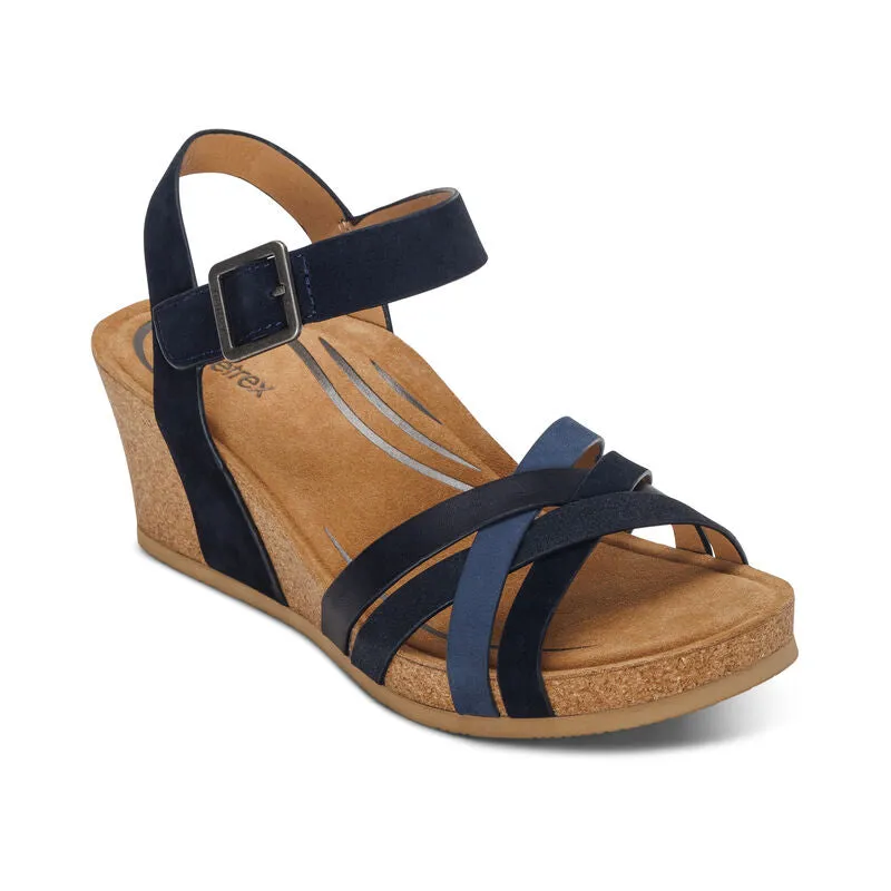 AETREX NOELLE BLEU MARINE