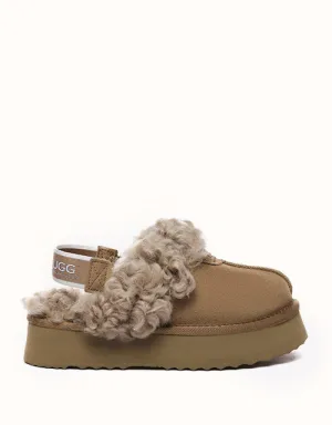 AUSTRALIAN SHEPHERD® Waffle Curly Platform UGG Shoes