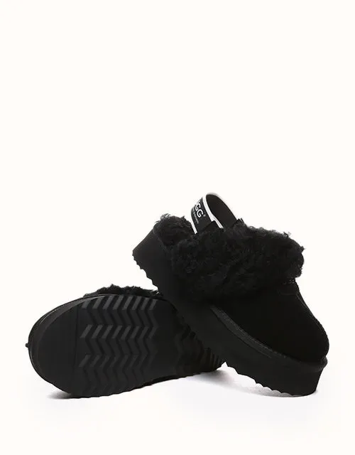 Chaussures UGG® Australian Shepherd à plateforme bouclées gaufrées