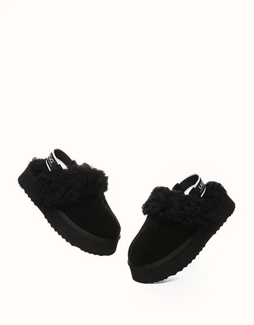 Chaussures UGG® Australian Shepherd à plateforme bouclées gaufrées