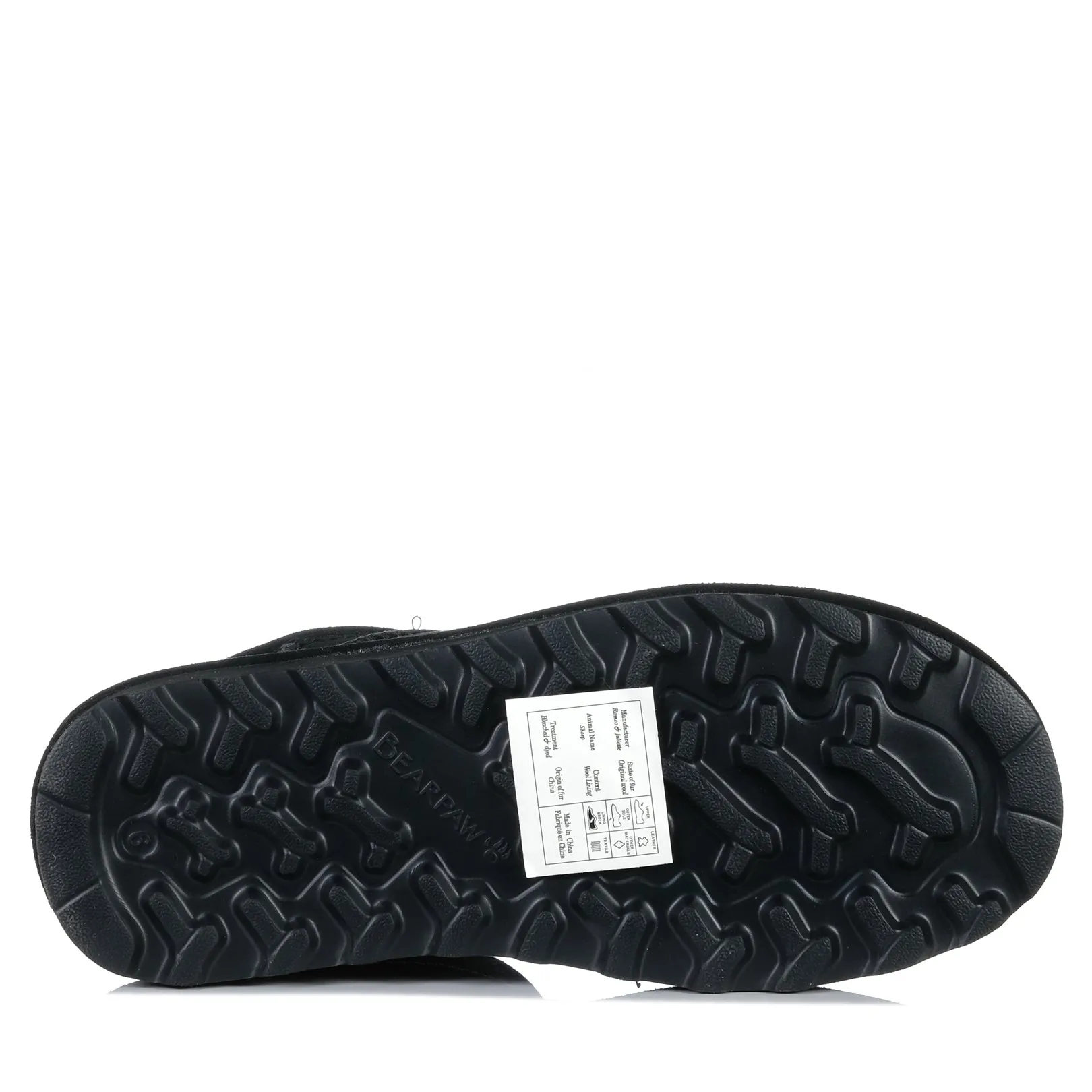 Bearpaw Shorty Noir