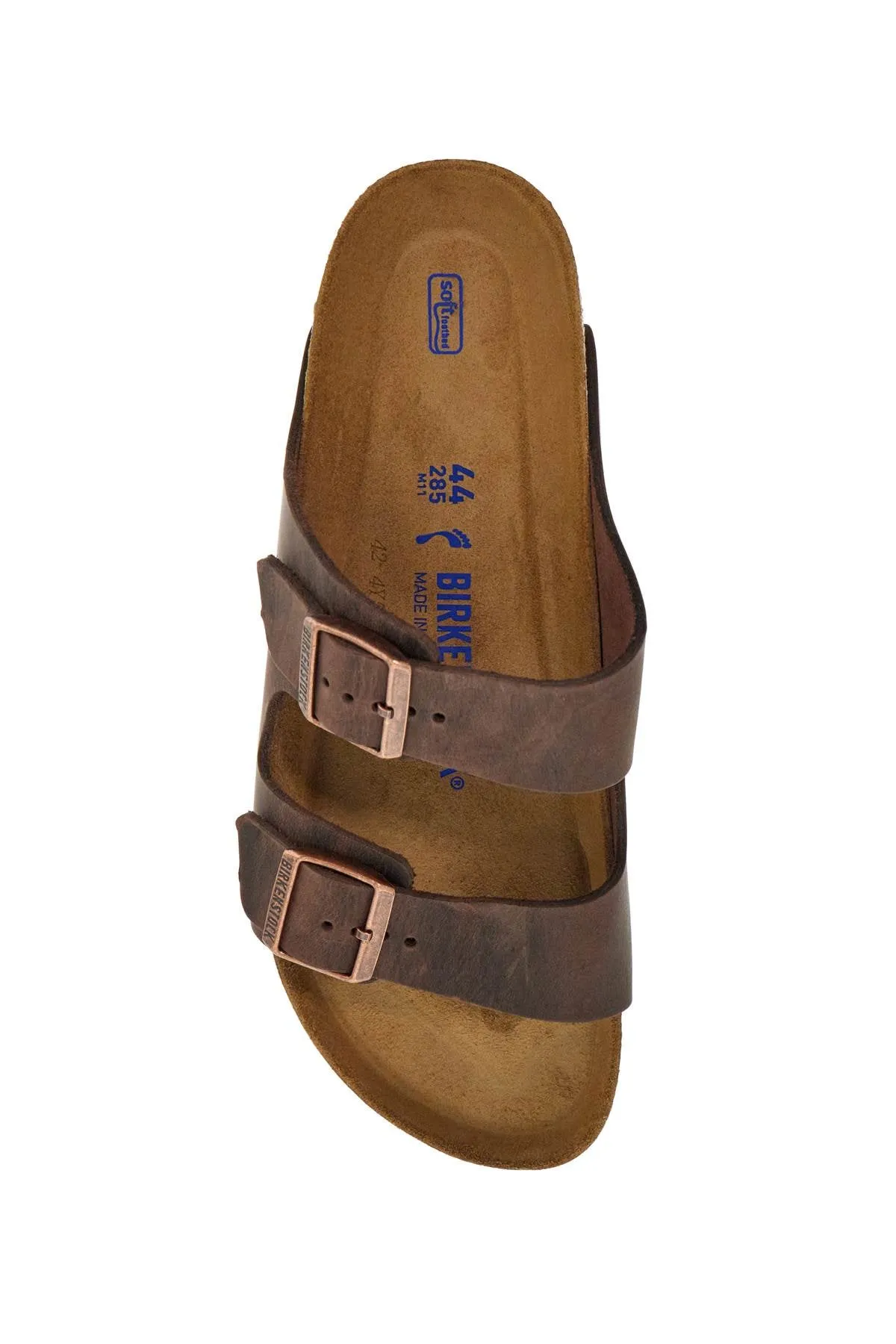 Birkenstock Classic Arizona en cuir Habana avec semelle en liège et caoutchouc