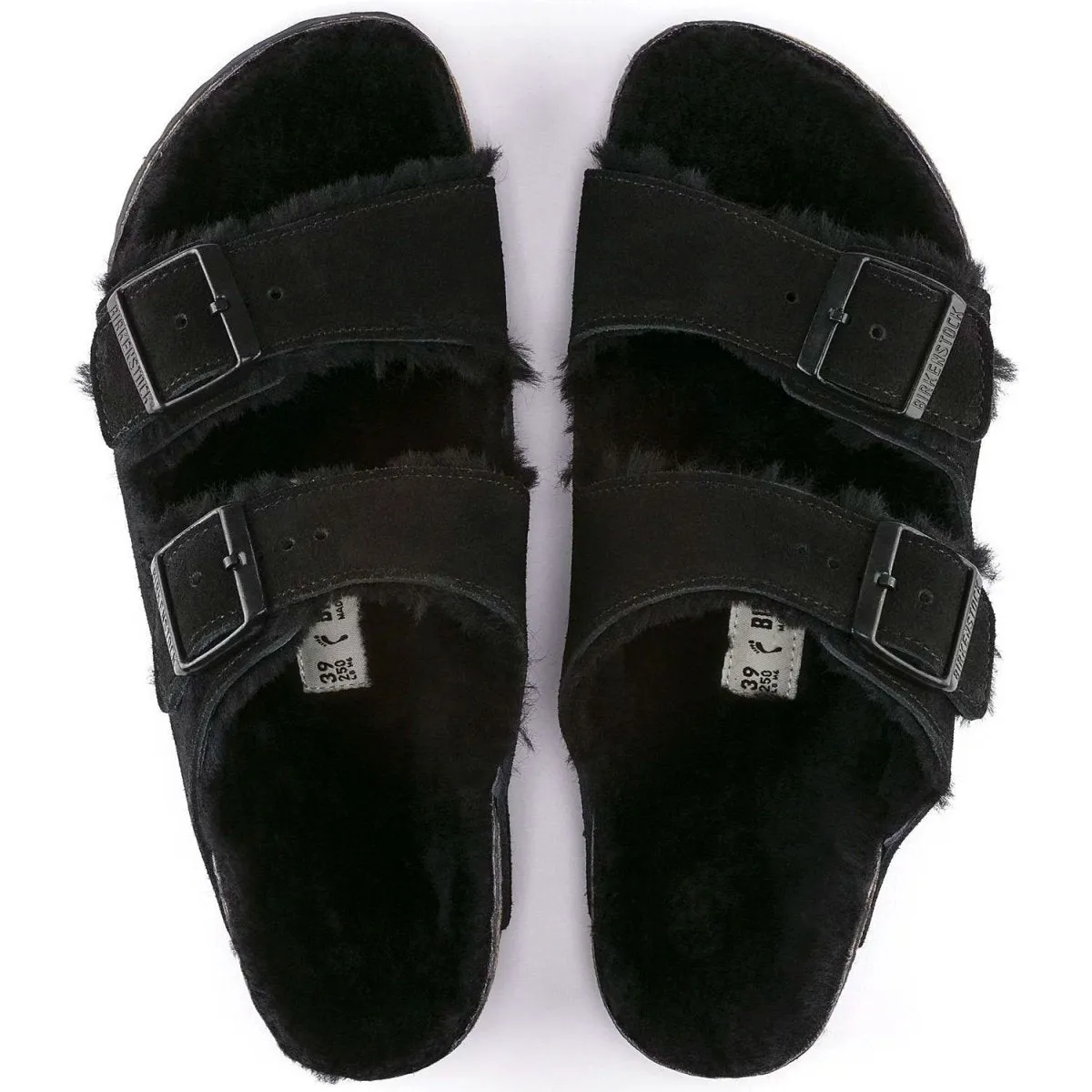Birkenstock Femme Arizona en Daim Noir