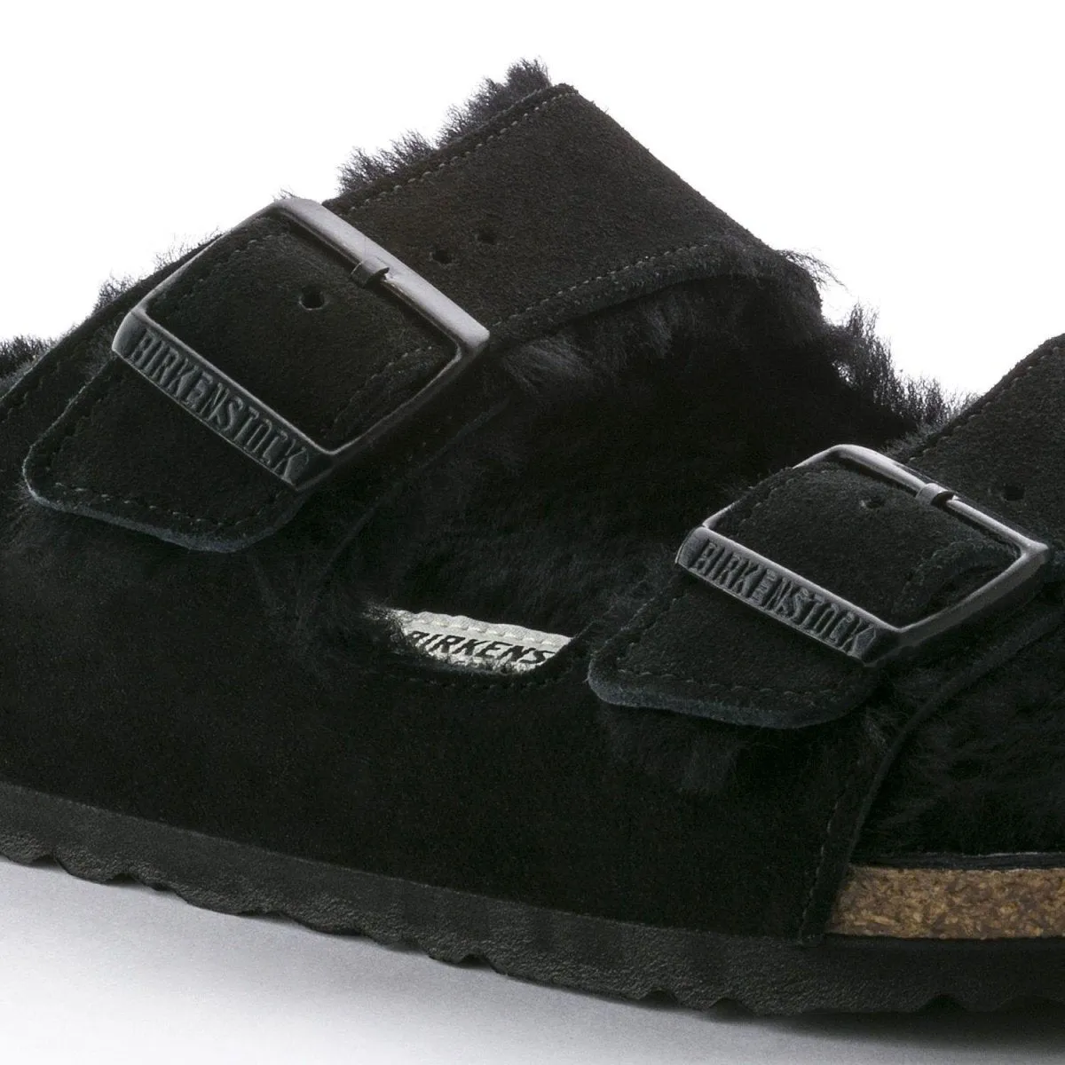 Birkenstock Femme Arizona en Daim Noir