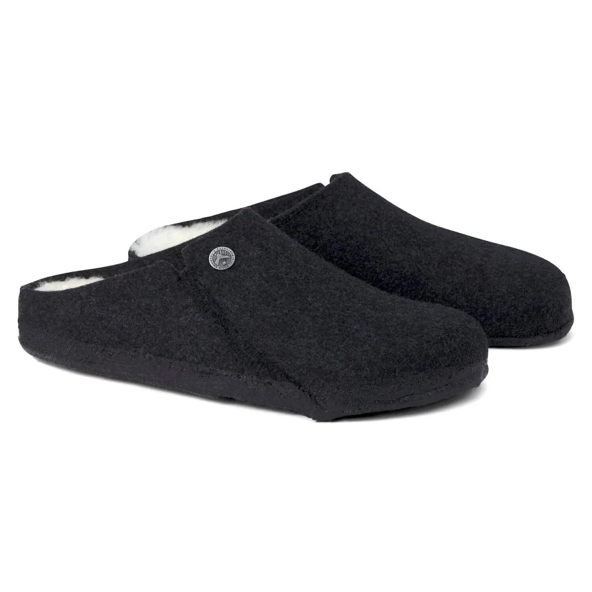 Birkenstock Femmes Zermatt Laine Feutrée Anthracite