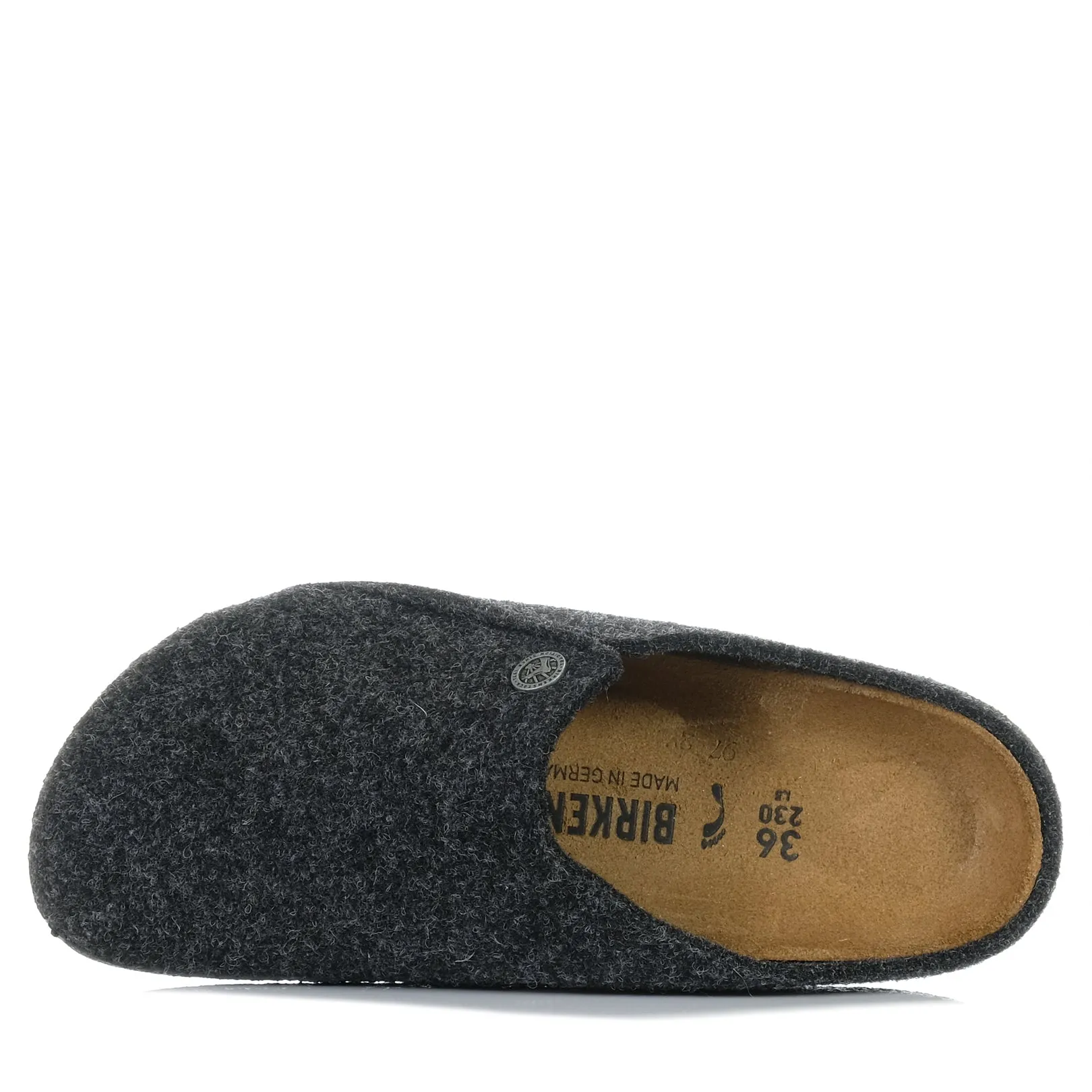 Birkenstock Zermatt en laine feutrée (étroit) Anthracite