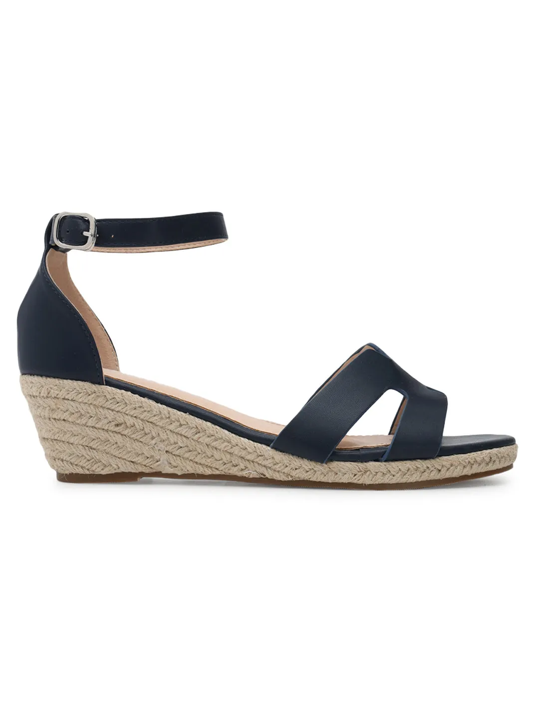 Escarpins à bride stylés en PU bleu (TC-RS3659-BLU)