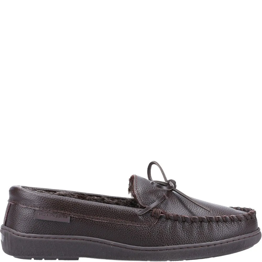 Pantoufles en cuir Brown Ace