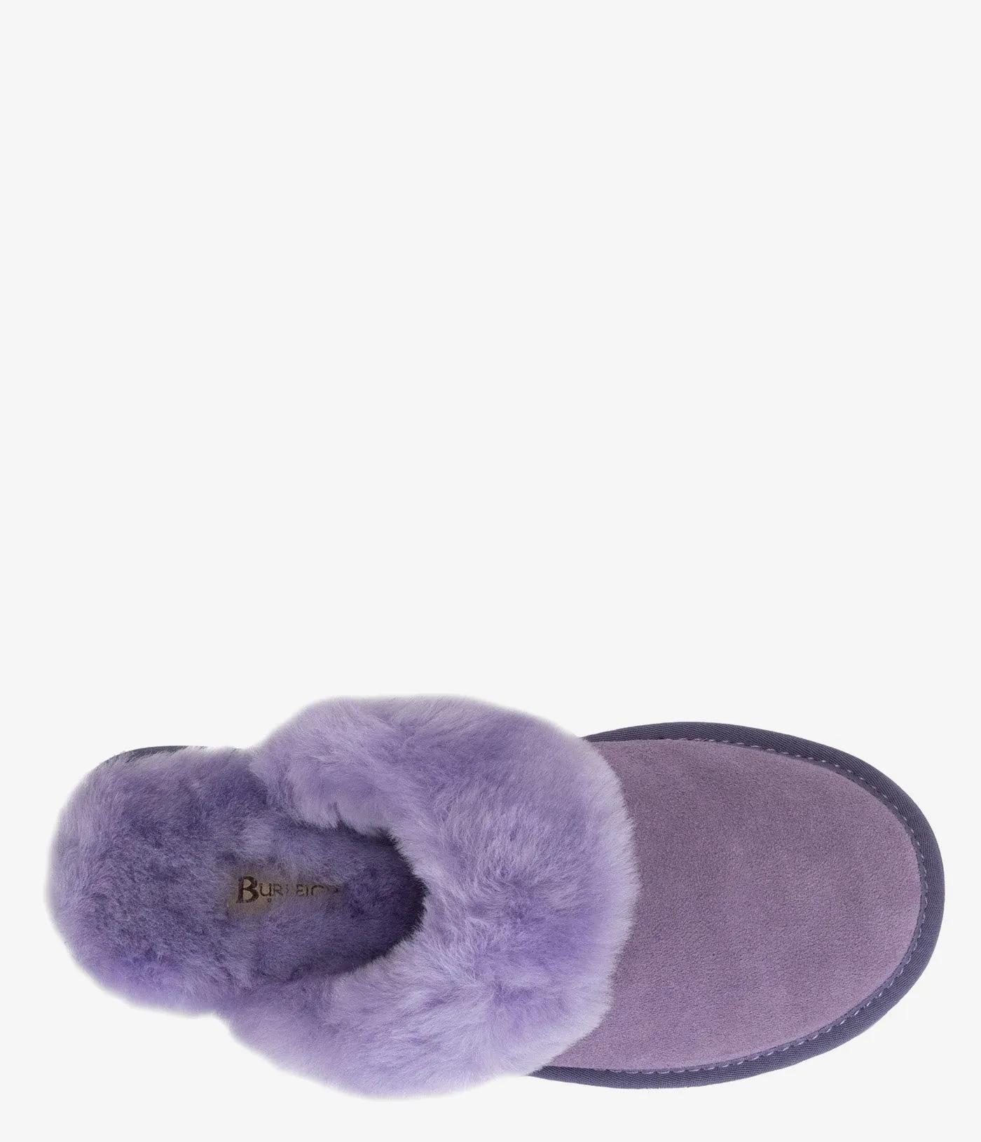 Burleigh Plush Scuff Slide Chausson en Peau de Mouton - Femmes