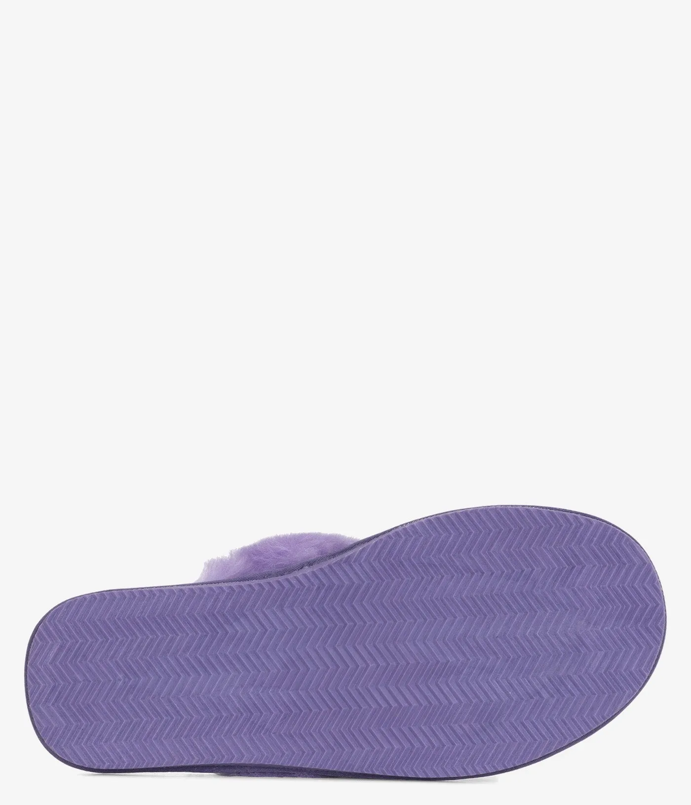 Burleigh Plush Scuff Slide Chausson en Peau de Mouton - Femmes