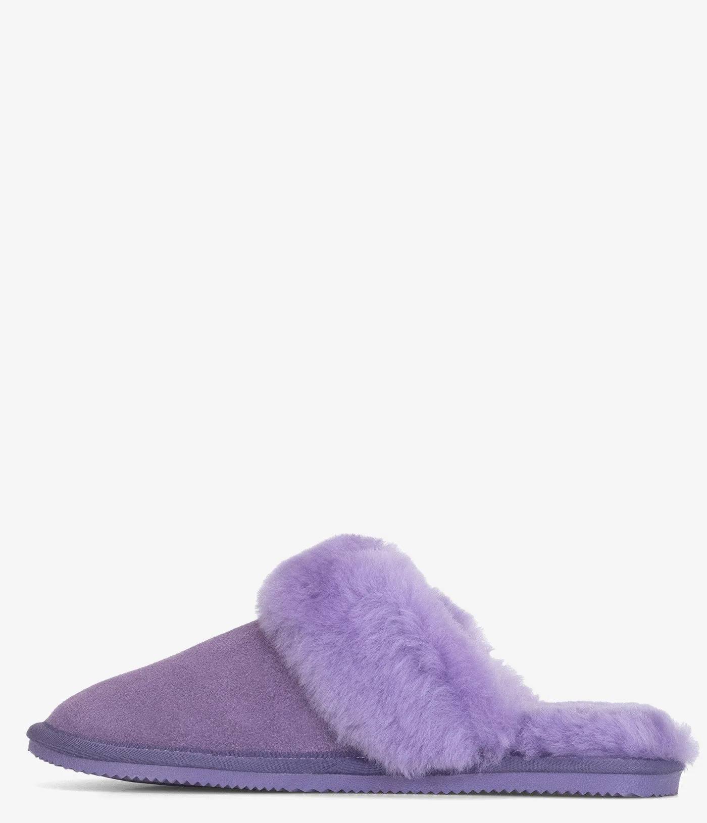 Burleigh Plush Scuff Slide Chausson en Peau de Mouton - Femmes
