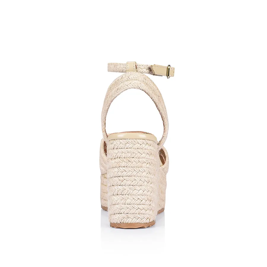 Callie Rope Wedges - Corde naturelle