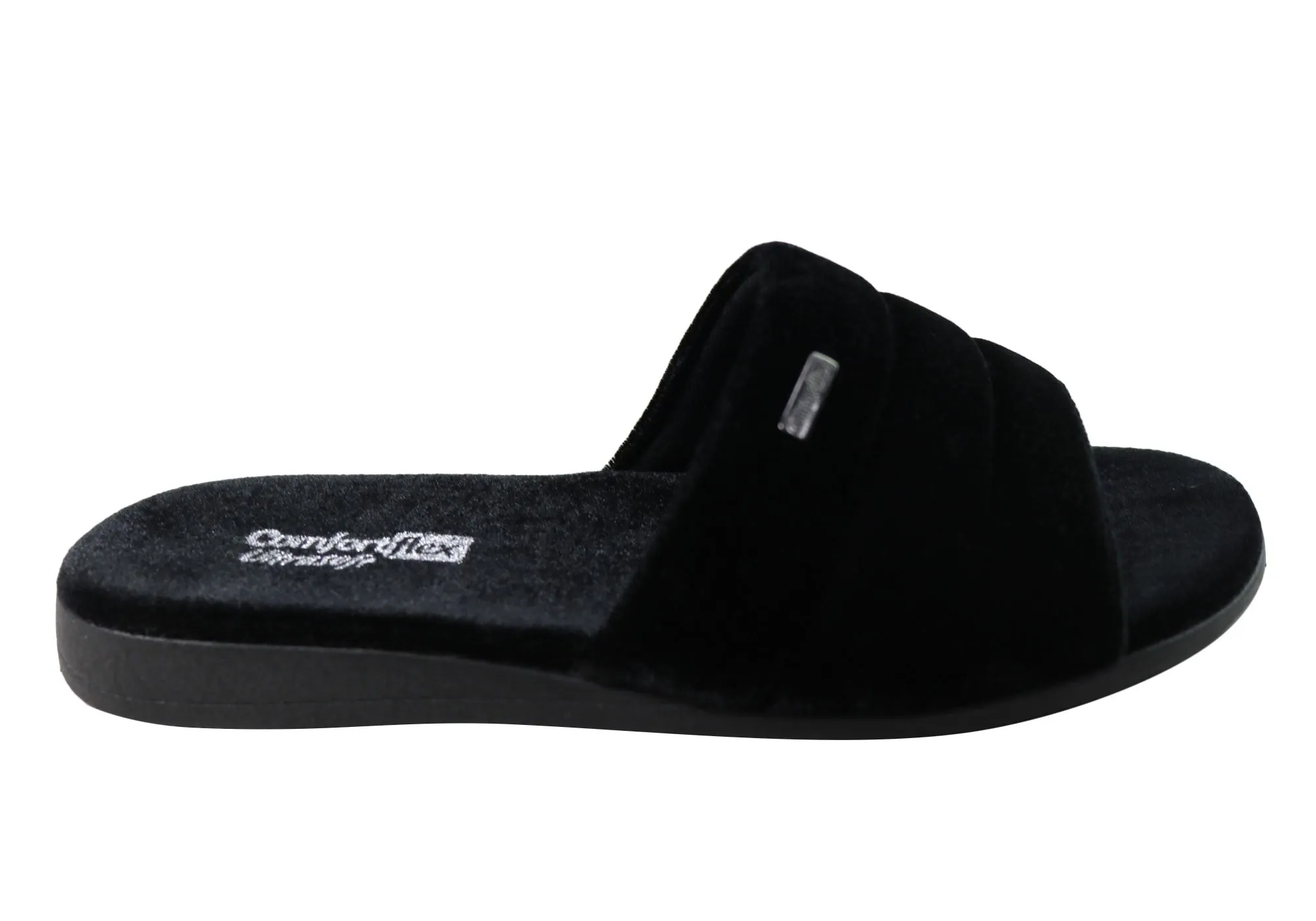 Chaussons Femme à Bout Ouvert Comfortflex Relax Harmony Fabriqués au Brésil Chaussures Comfortflex