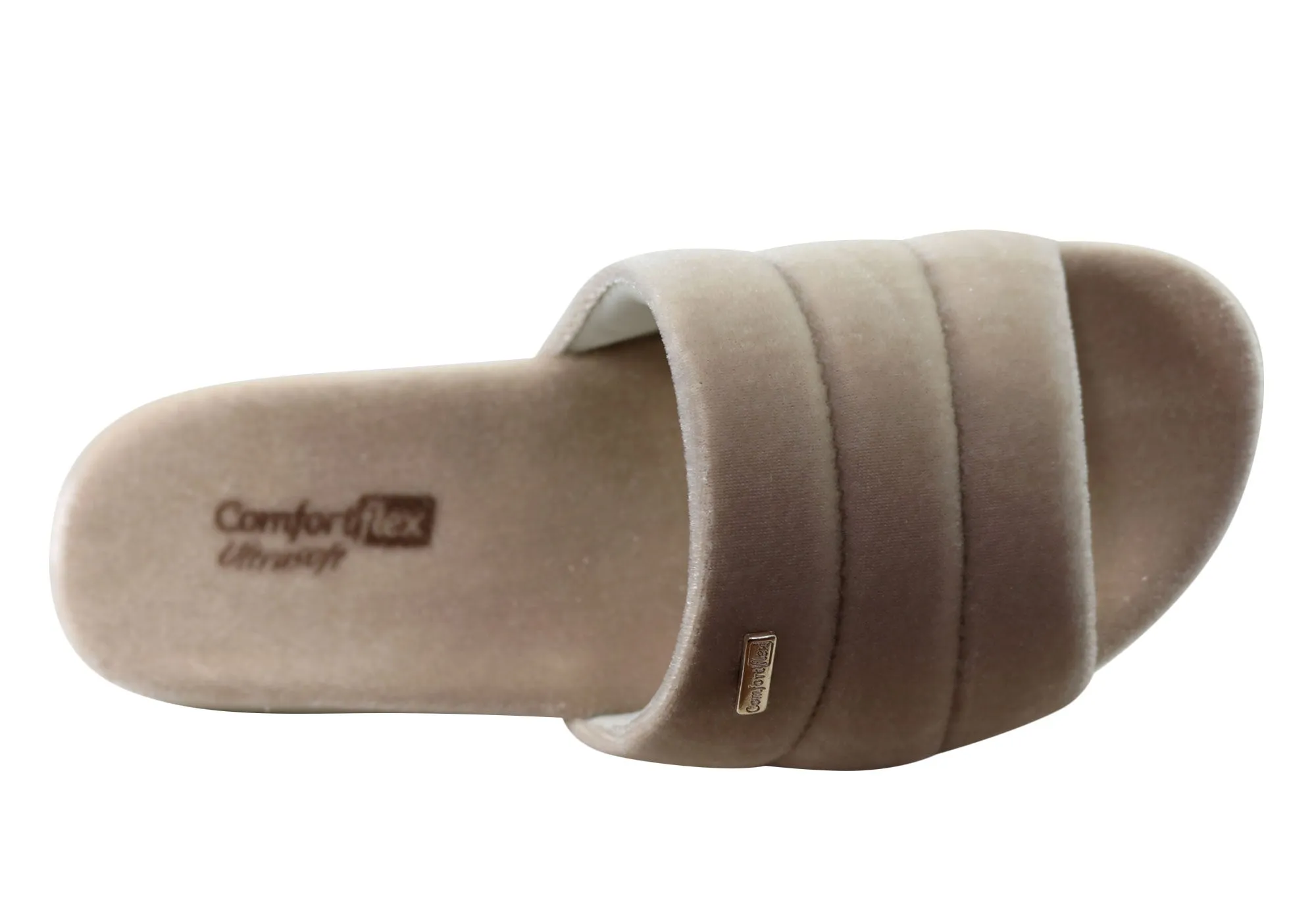Chaussons Femme à Bout Ouvert Comfortflex Relax Harmony Fabriqués au Brésil Chaussures Comfortflex