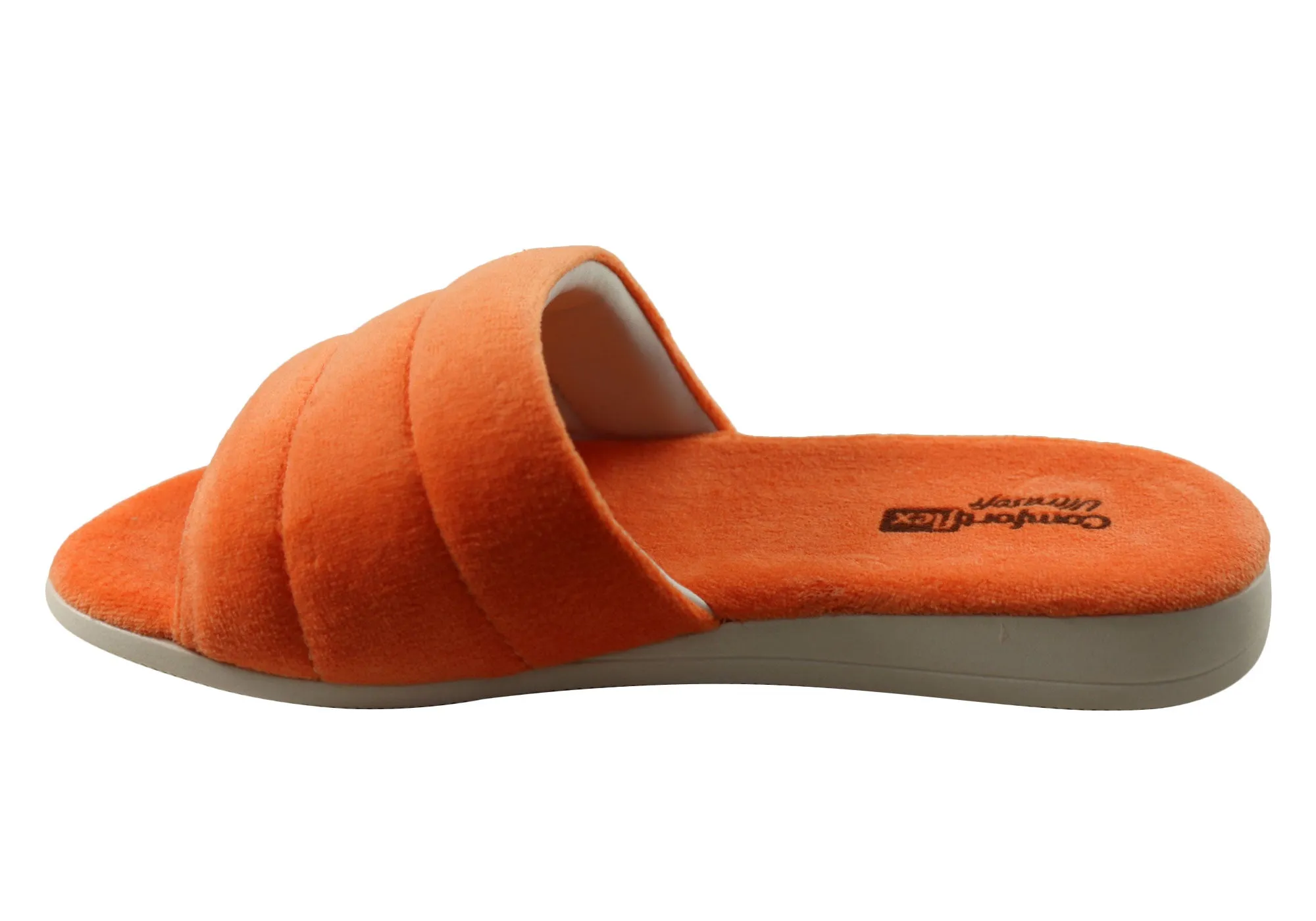 Chaussons Femme à Bout Ouvert Comfortflex Relax Harmony Fabriqués au Brésil Chaussures Comfortflex