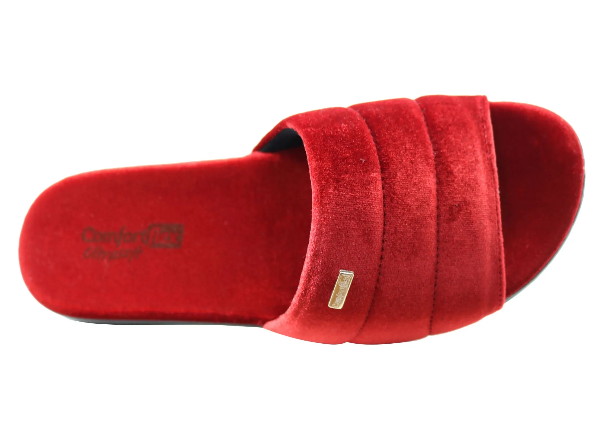 Chaussons Femme à Bout Ouvert Comfortflex Relax Harmony Fabriqués au Brésil Chaussures Comfortflex