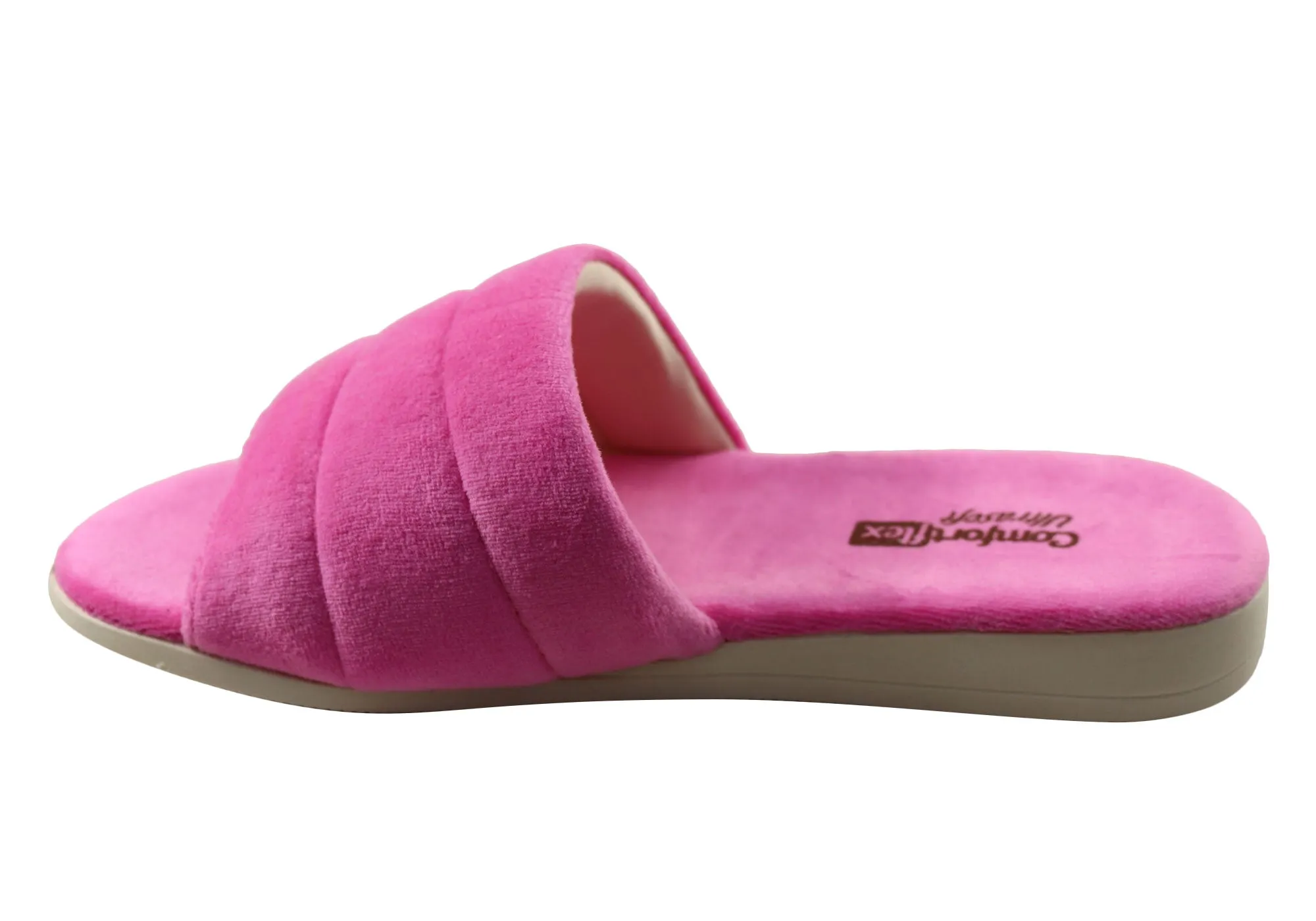 Chaussons Femme à Bout Ouvert Comfortflex Relax Harmony Fabriqués au Brésil Chaussures Comfortflex