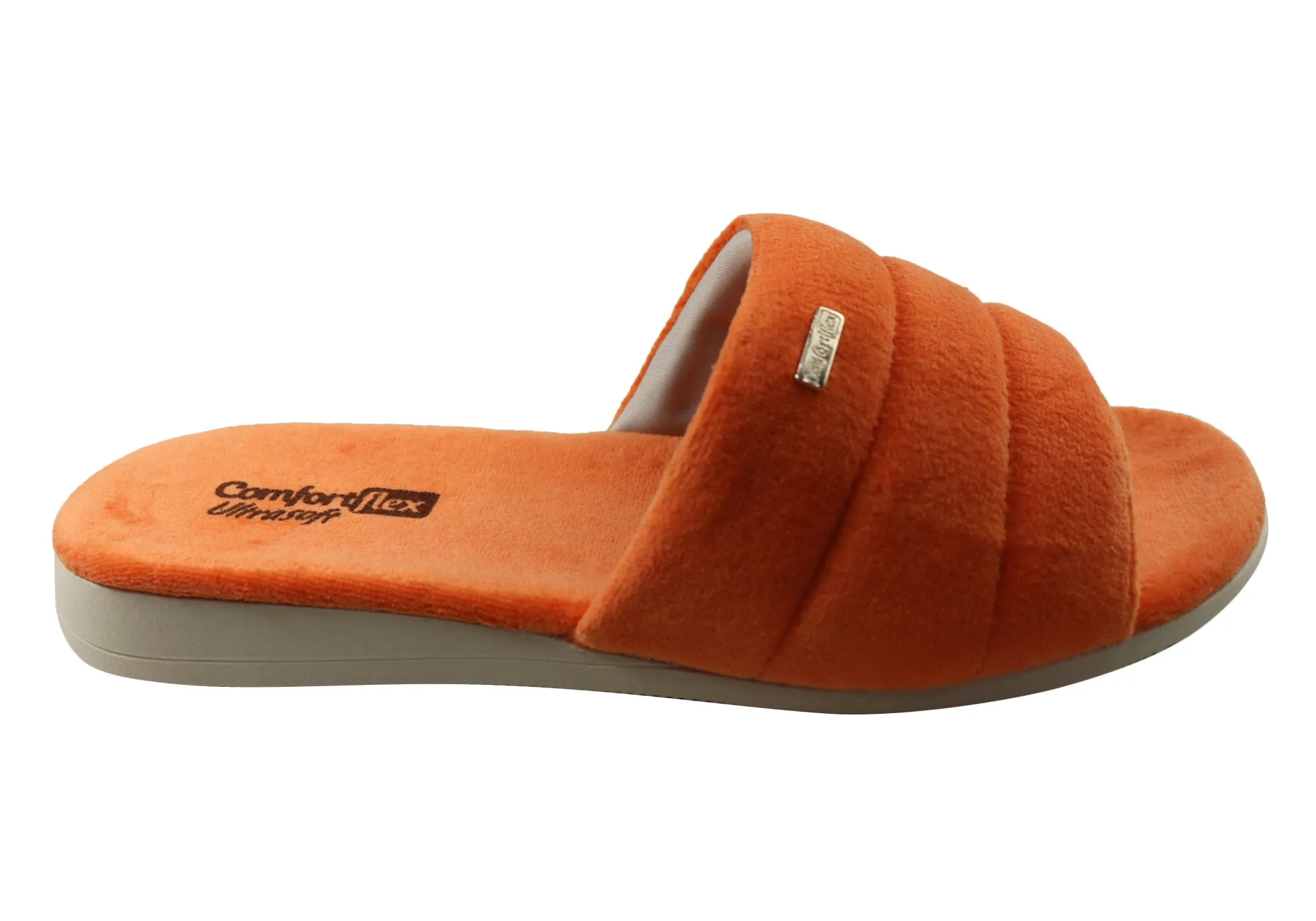 Chaussons Femme à Bout Ouvert Comfortflex Relax Harmony Fabriqués au Brésil Chaussures Comfortflex