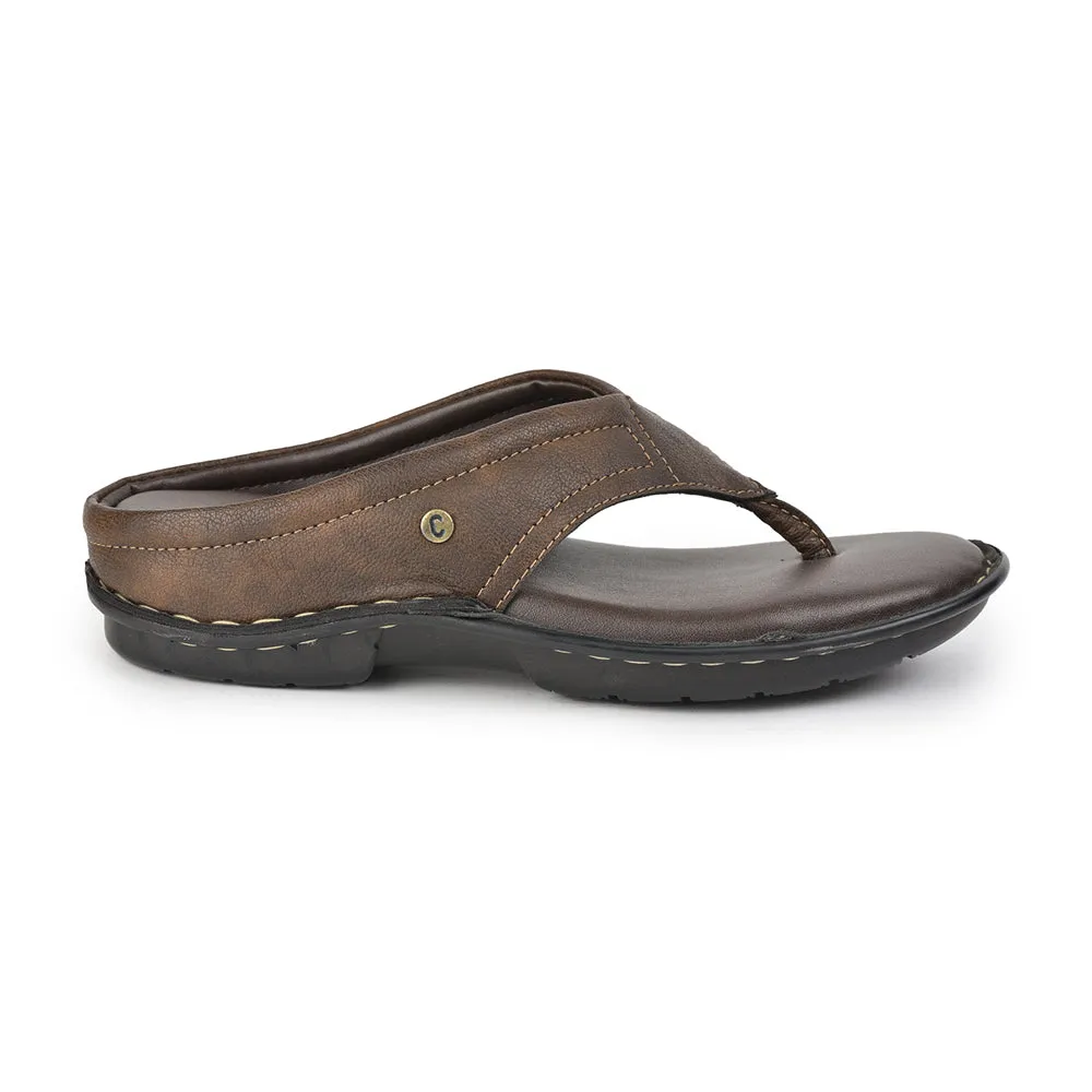 Chaussons décontractés marron Coolers pour hommes AVN-08 par Liberty