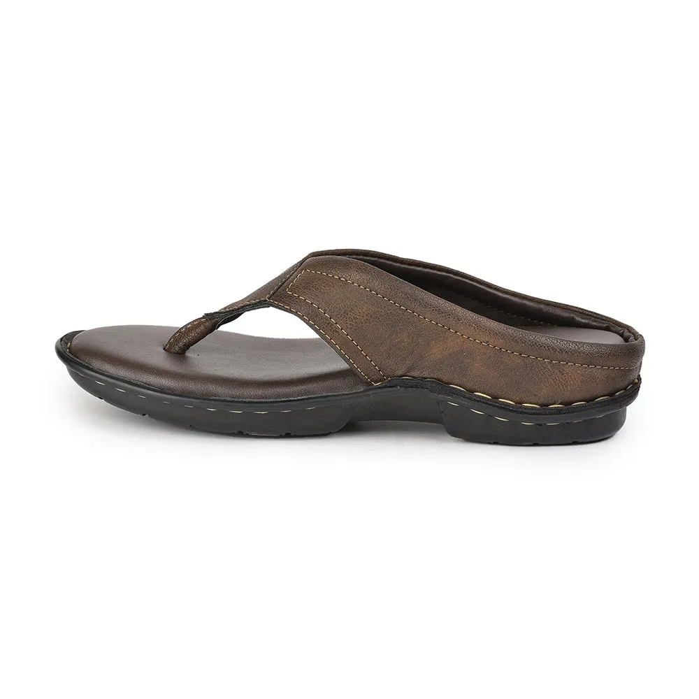 Chaussons décontractés marron Coolers pour hommes AVN-08 par Liberty