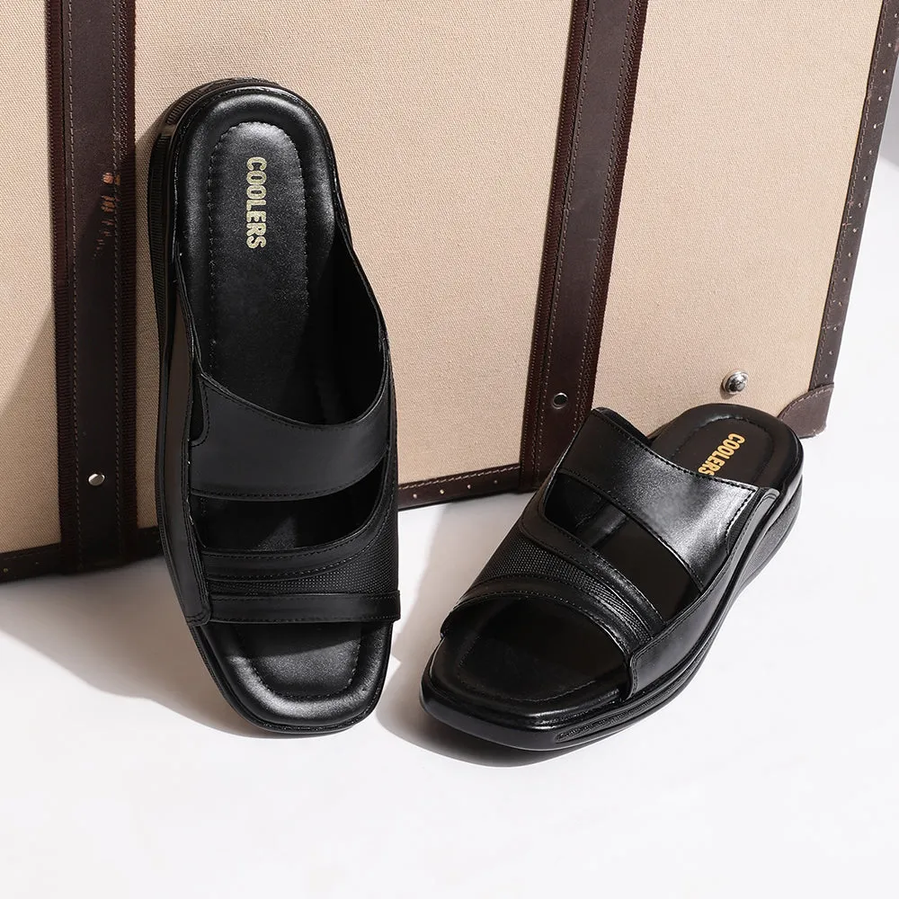 Chaussons décontractés noirs Liberty pour hommes 2050-06