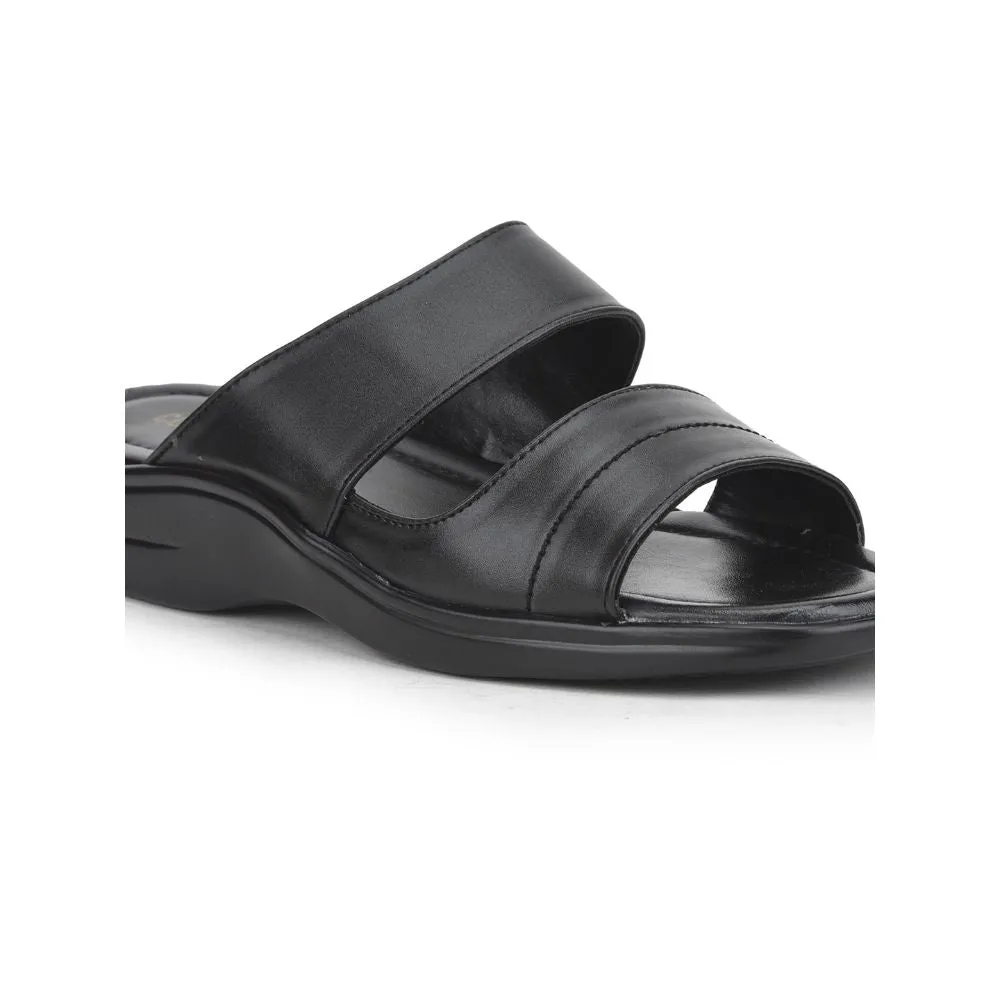 Chaussons décontractés Coolers (Noir) pour Hommes 2050-S209 par Liberty