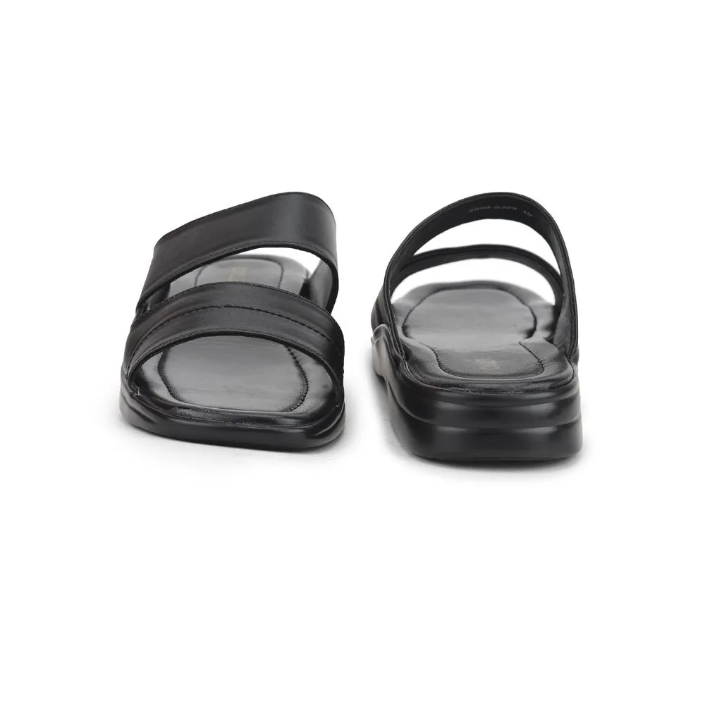Chaussons décontractés Coolers (Noir) pour Hommes 2050-S209 par Liberty