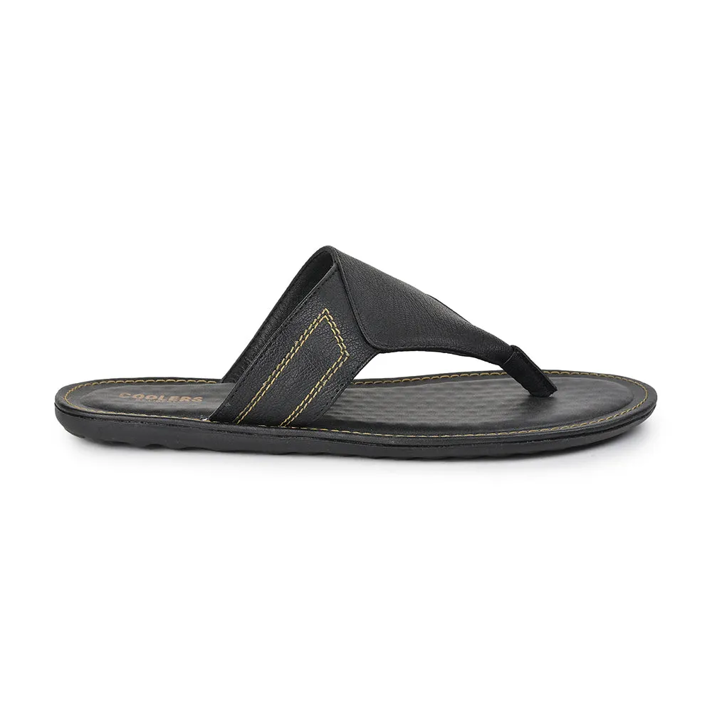 Chaussons décontractés noirs pour hommes AVN-15 par Liberty