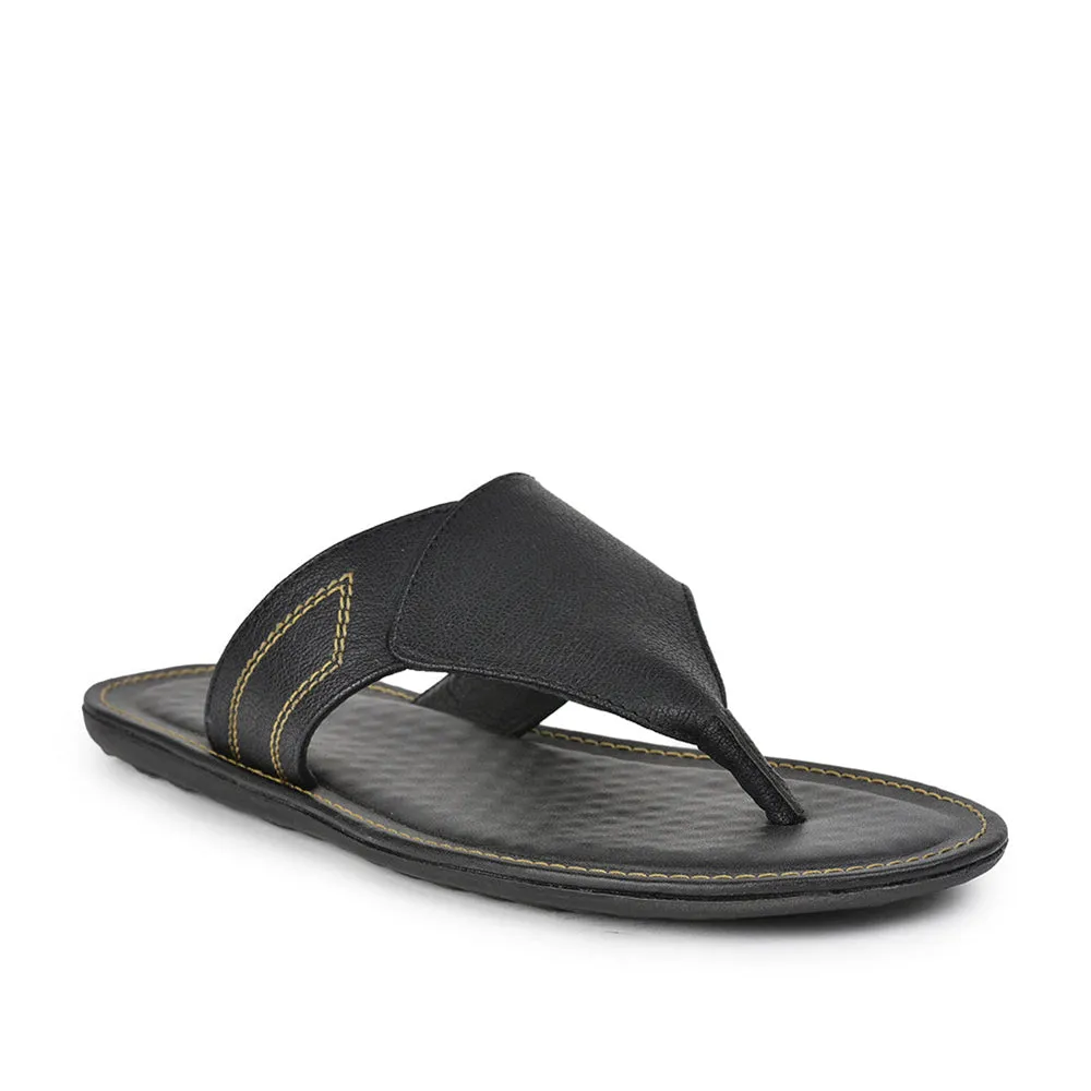 Chaussons décontractés noirs pour hommes AVN-15 par Liberty