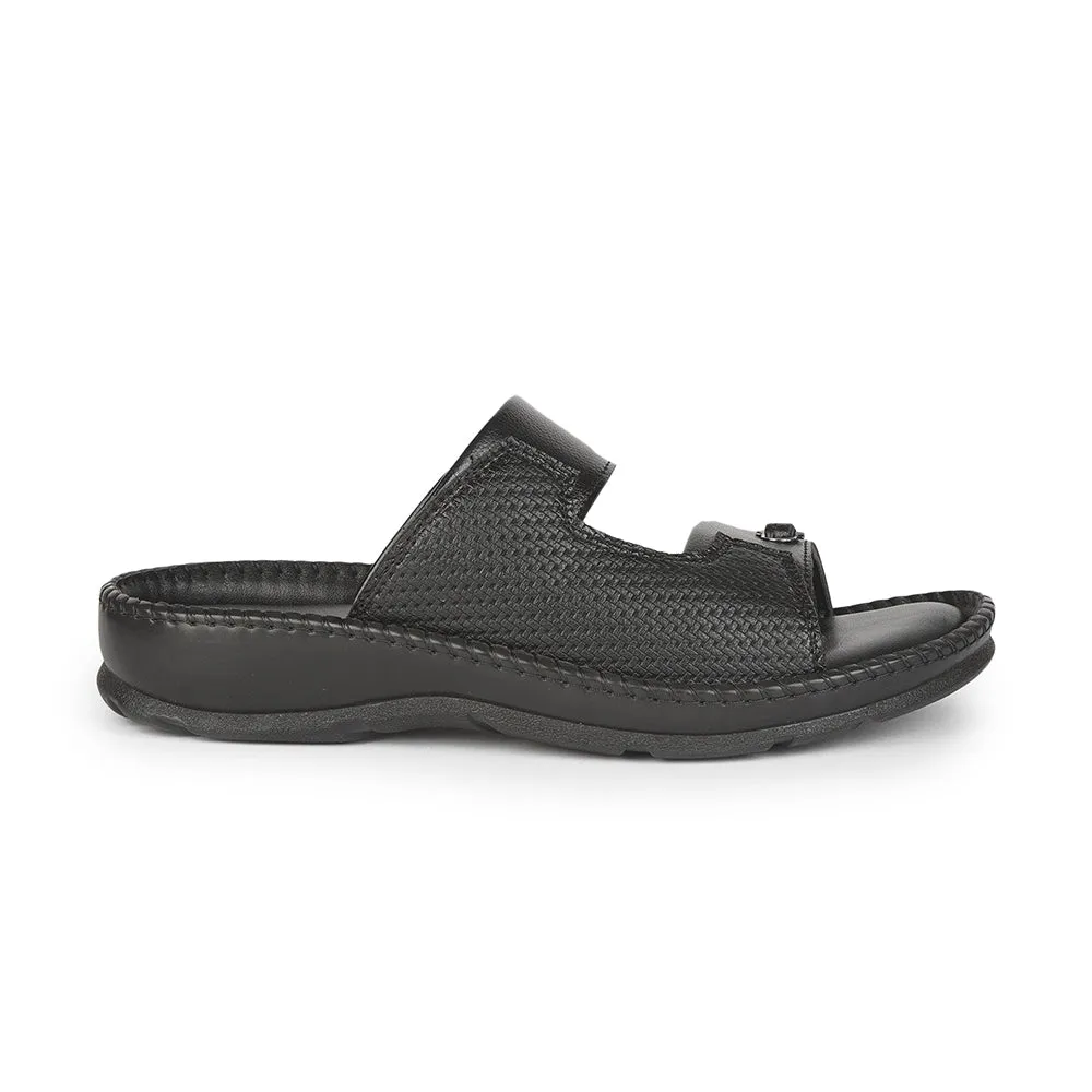 Chaussons décontractés Coolers (Noir) pour hommes AVN-21 par Liberty
