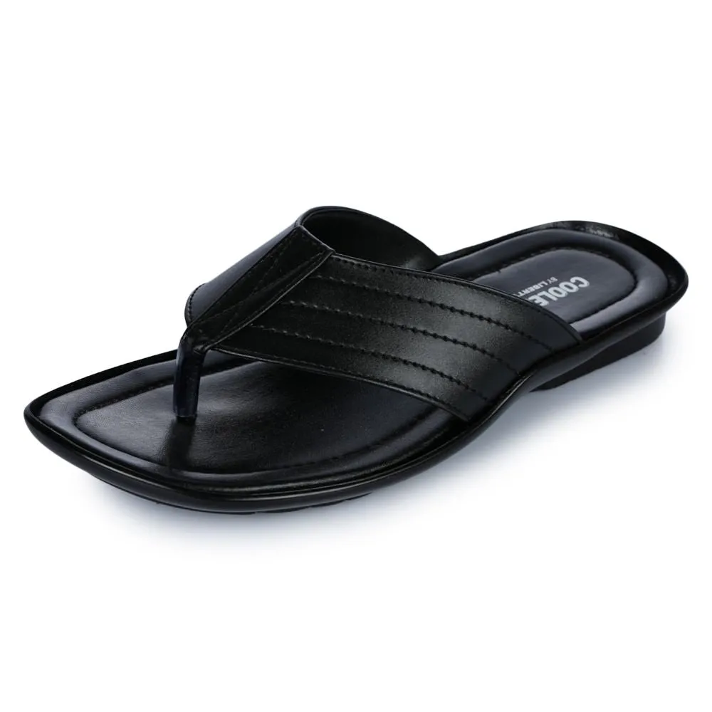 Chaussons Décontractés Noirs Pour Hommes COOL99-120 Par Liberty