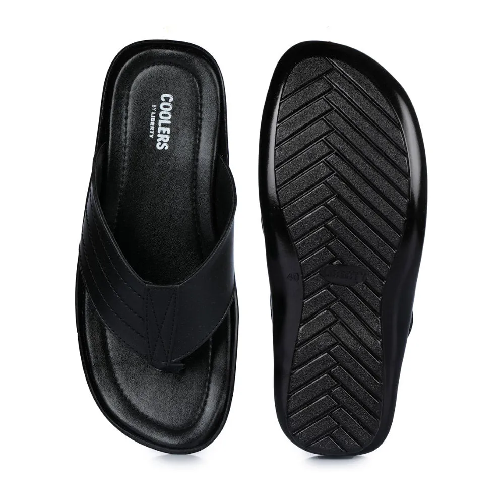 Chaussons Décontractés Noirs Pour Hommes COOL99-120 Par Liberty