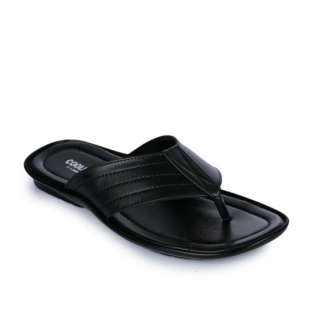 Chaussons Décontractés Noirs Pour Hommes COOL99-120 Par Liberty