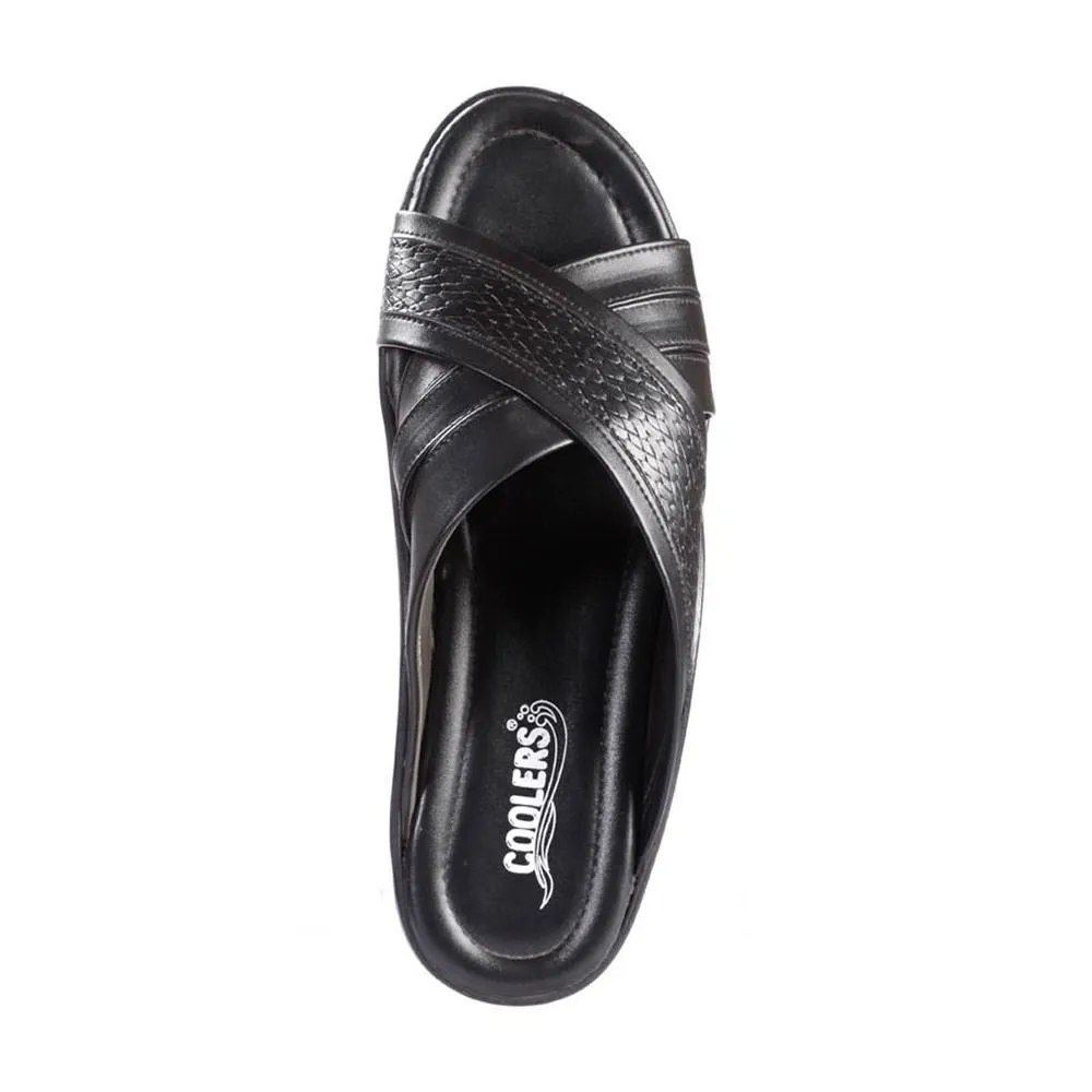 Coolers Pantoufles Décontractées Noires Pour Hommes DON By Liberty