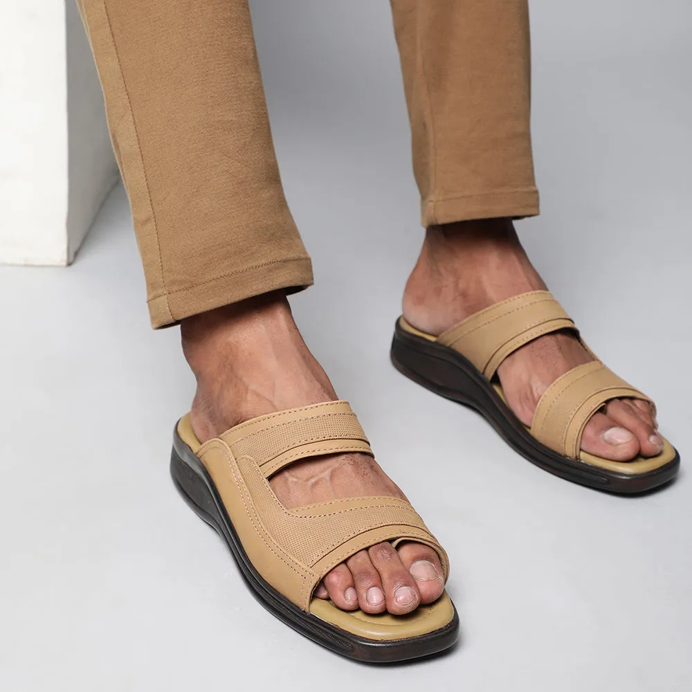 Chaussons décontractés marron Liberty pour hommes 2050-01