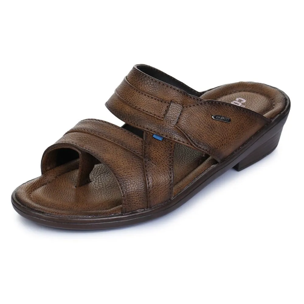Chaussons décontractés Coolers (Marron) pour Hommes 7153-601N par Liberty