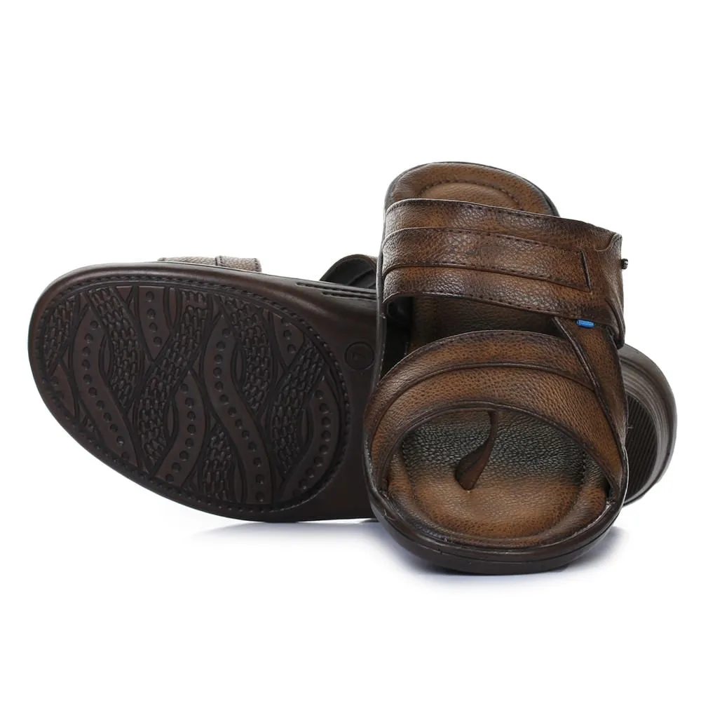 Chaussons décontractés Coolers (Marron) pour Hommes 7153-601N par Liberty