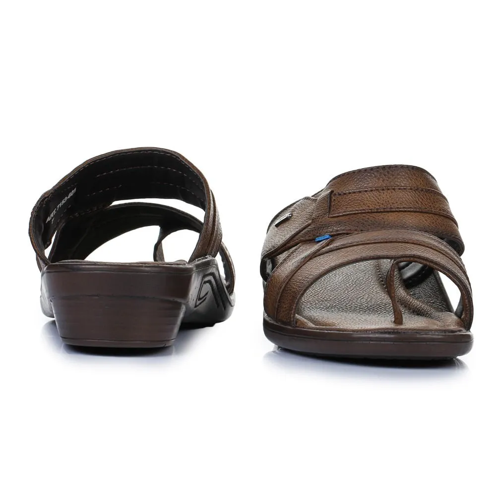 Chaussons décontractés Coolers (Marron) pour Hommes 7153-601N par Liberty