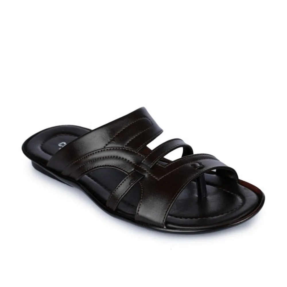 Chaussons Décontractés Marron Pour Hommes COOL99-1 Par Liberty