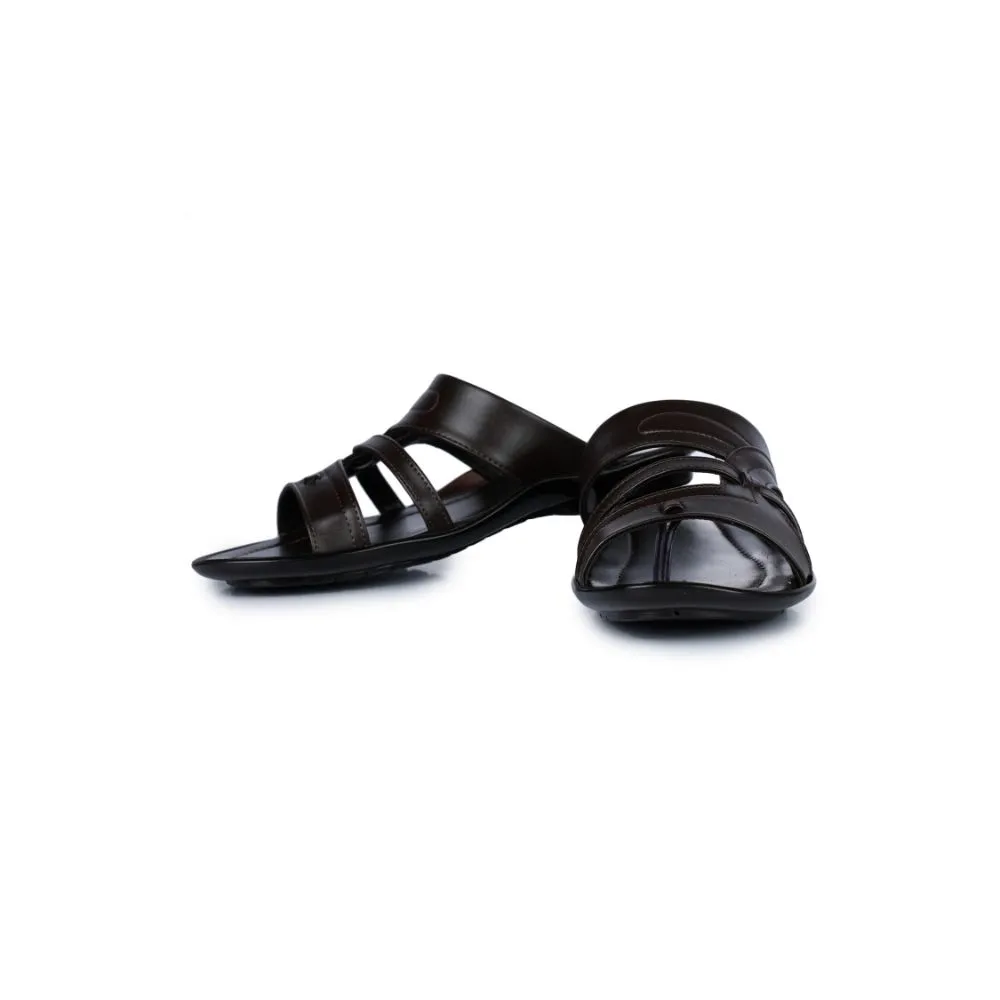 Chaussons Décontractés Marron Pour Hommes COOL99-1 Par Liberty