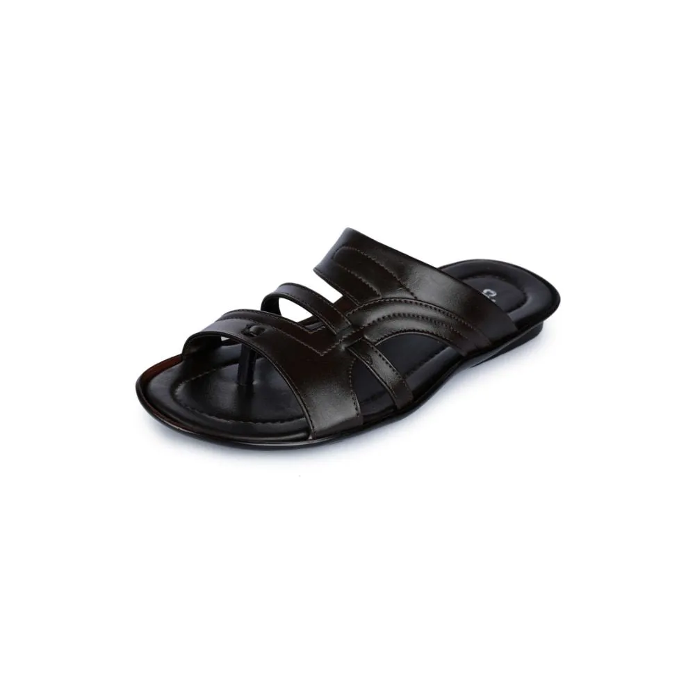 Chaussons Décontractés Marron Pour Hommes COOL99-1 Par Liberty